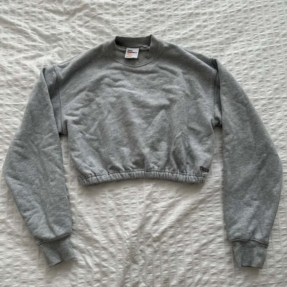 Aritzia TNA Terry Fleece Perfect Cinch Sweatshirt